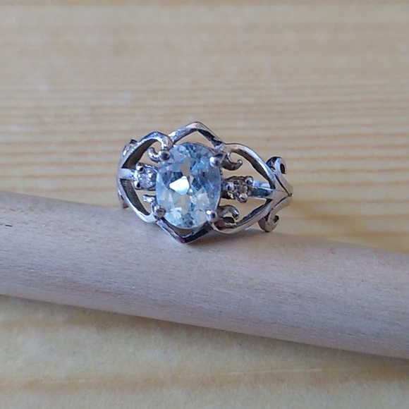 Sterling Silver Filagree Ring - Picture 1 of 4